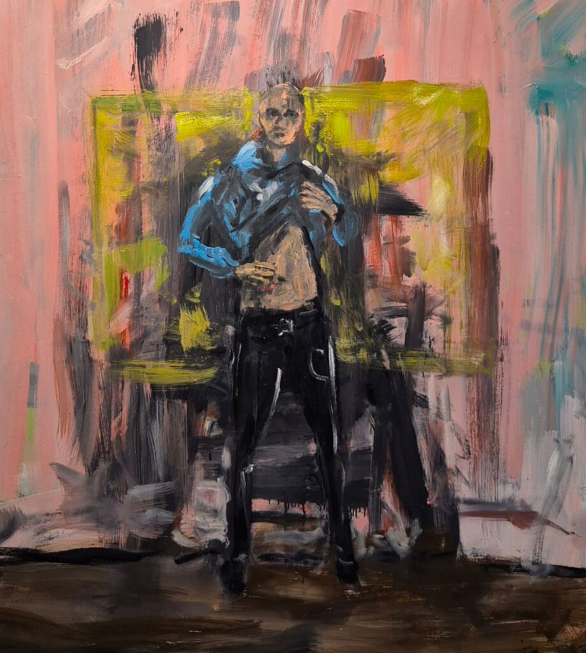 "Im Atelier", 2024, Ferdinand Melichar